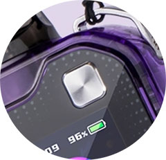 Intuitivní ovládací tlačítko Lost Vape Ursa Baby 3 s jednoduchými kombinacemi