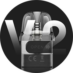 Ursa Pod V2 cartridge kompatibilní s Lost Vape Ursa Baby 3 s kapacitou 2,5 ml