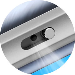 OXVA NeXLIM Go, stupňovaná regulace Airflow.