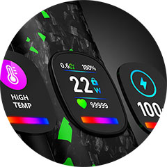 HD barevný displej OXVA Xlim Pro 2 DNA s vysokým rozlišením