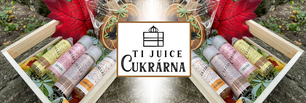 TI JUICE Cukrárna, banner