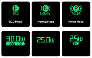 Vaporesso XROS Pro, vapovací režimy.