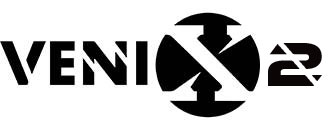 Jednorázové elektronické cigarety VeniX X2, logo výrobce.