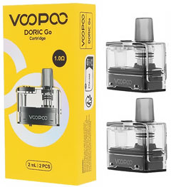 VOOPOO Doric Go Pod Cartridge 1,0 Ω – parametry, specifikace a technické údaje