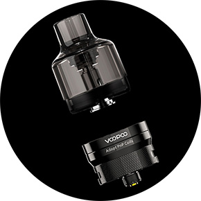 Voopoo PnP Pod Tank Clearomizer vyměnitelná Cartridge