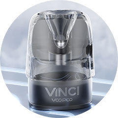 Pokročilá konstrukce VooPoo Vinci PnP-X Pod Cartridge s precizním zpracováním