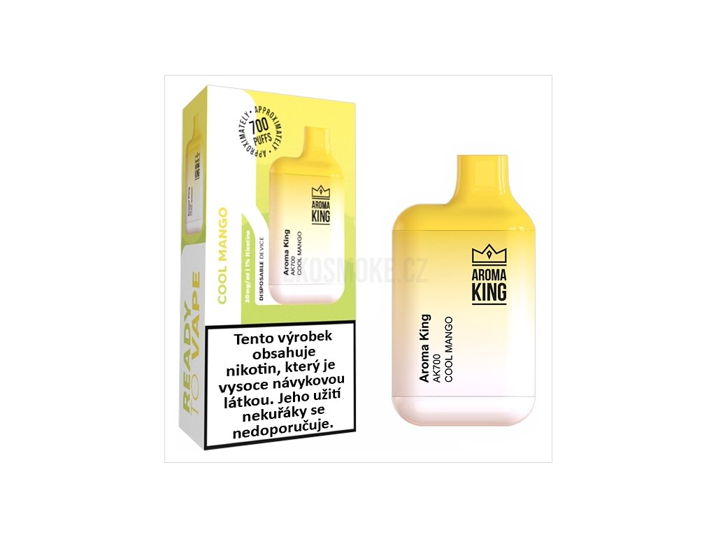 Aroma King AK 700 Mini - 20mg - Cool Mango, produktový obrázek.