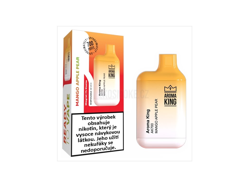 Aroma King AK 700 Mini - 20mg - Mango Apple Pear, produktový obrázek.