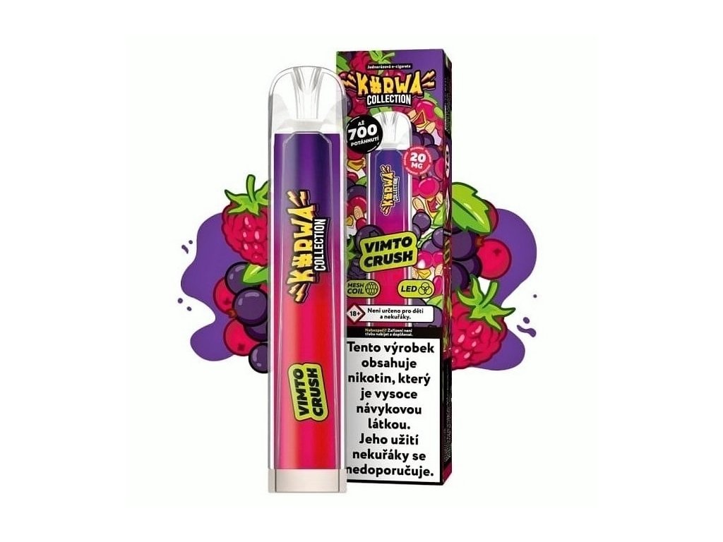 Kurwa Collection - 20mg - Vimto Crush , produktový obrázek.