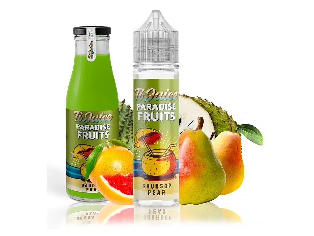 TI Juice Paradise Fruits - Shake & Vape - Soursop Pear - 12ml, produktový obrázek.