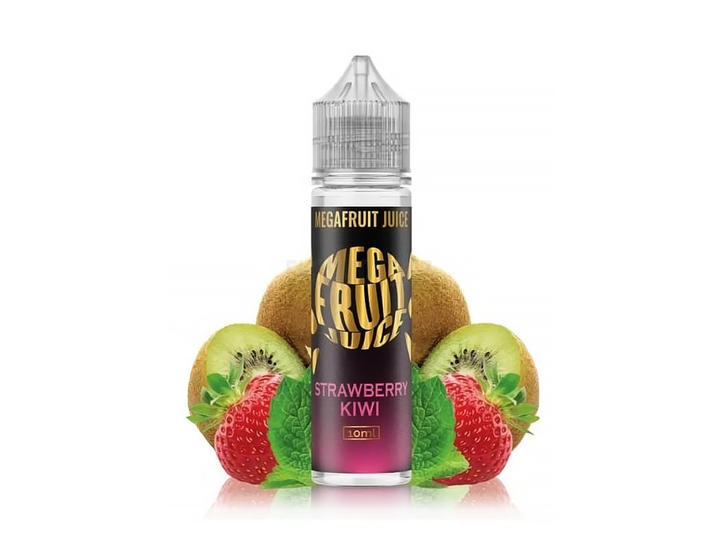 Megafruit Juice - S&V - Strawberry Kiwi (Jahoda s kiwi) - 10ml, produktový obrázek.