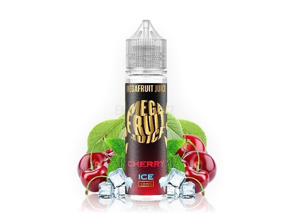 Megafruit Juice - S&V - Cherry ICE (Svěží třešeň) - 10ml, produktový obrázek.