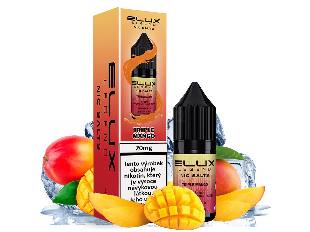Elux Legend Salts - Triple Mango - 20mg, produktový obrázek.