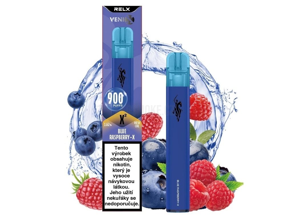 Venix X2 - Blue Raspberry-X - 16mg, produktový obrázek.