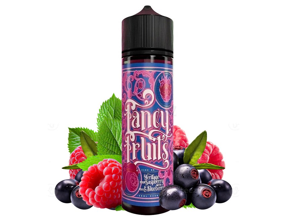 Fancy Fruit - S&V - Heritage Sour Raspberry with Acai & Blueberry - 10ml, produktový obrázek.