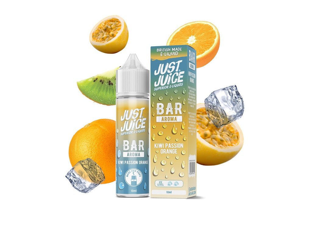 Just Juice Bar Range - S&V - Kiwi Passion Orange - 10ml, produktový obrázek.