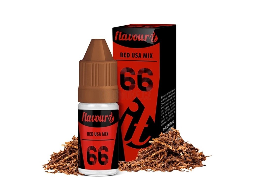 Flavourit Tobacco - Příchuť - Red USA Mix 66, produktový obrázek.