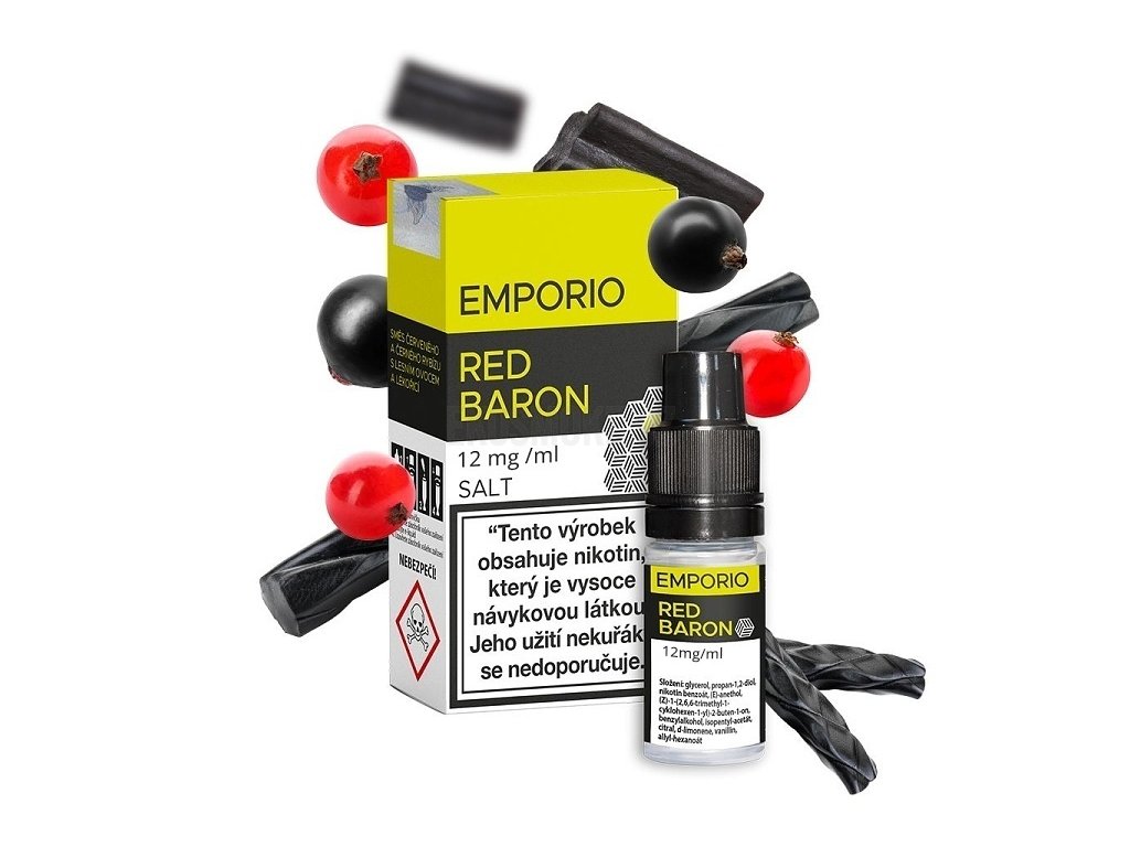 Emporio Salt - Red Baron - 12mg, produktový obrázek.