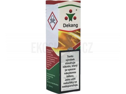 Liquid Dekang SILVER Green Tea 10ml - 11mg (Zelený čaj)