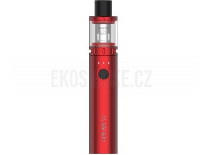 Smoktech Vape Pen V2 elektronická cigareta 1600mAh Red