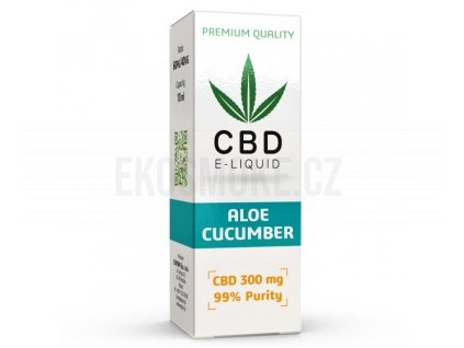 CBD Vape Liquid - 10ml - 300mg - 3% - Aloe Cucumber