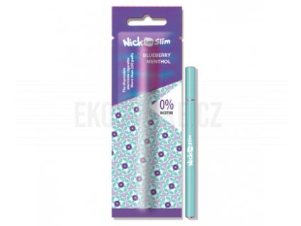 Nick One Slim Blueberry Menthol 0mg