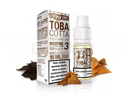 Pinky Vape - E-liquid - 10ml - 3mg - Tobacotta (Tabák)