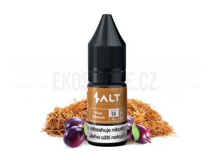 Salt Brew CO - 10ml - 10mg - Plum Tobacco (Tabák se švestkou a vanilkou)