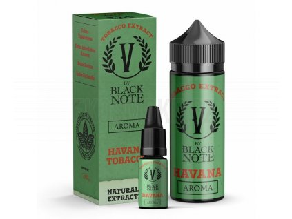 V by Black Note - Příchuť - Havana Tobacco (Doutníkový tabák) - 10ml