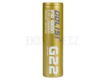 Baterie Golisi G22 IMR 18650 2200mAh 20A / 30A 