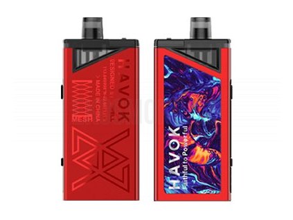 Uwell HAVOK V1 Pod 65W grip Full Kit 1800mAh Red