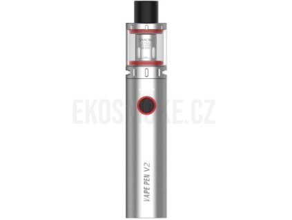 145899 smoktech vape pen v2 elektronicka cigareta 1600mah silver