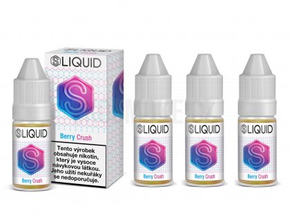 SLIQUID Cereálie s bobulemi (Berry Crush) 4x10ml