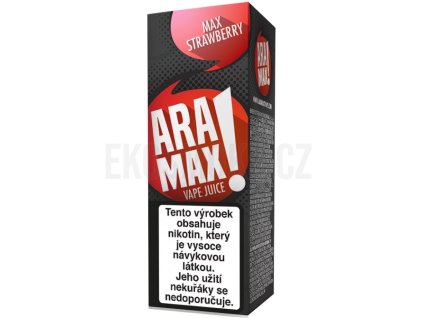 aramax max strawberry 10ml