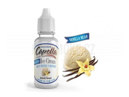 Příchuť Capella: Vanilková zmrzlina (Vanilla Bean Ice Cream) 13ml