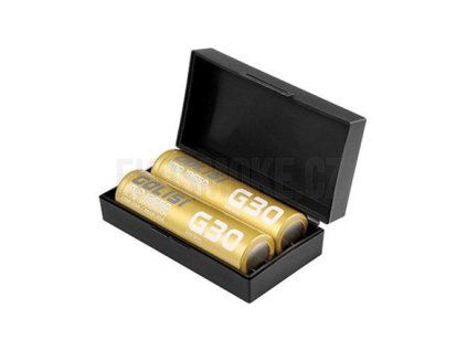 Baterie Golisi G30 IMR 18650 / 20A (3000mAh) (2ks + pouzdro)