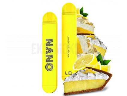 Lio Nano - 20mg - Lemon Macarone (Citrónový koláč), produktový obrázek.