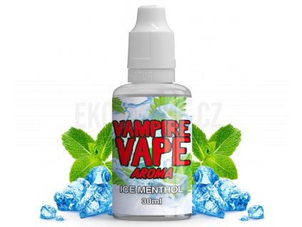 Vampire Vape - Příchuť - ICE Menthol - 30ml, produktový obrázek.