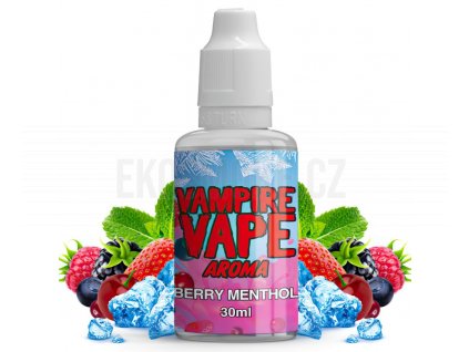 Vampire Vape - Příchuť - Berry Menthol - 30ml, produktový obrázek.