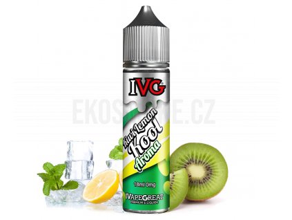 IVG - Menthol Series - S&V - Kiwi, Lemon, Kool (Kiwi a citron s mentolem) - 18ml, produktový obrázek.