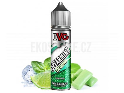 IVG - Select Series - S&V - Spearmint (Jemná máta) - 18ml, produktový obrázek.