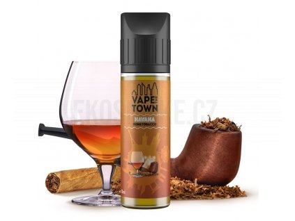 VapeTown - Shake & Vape - Havana Rum and Tobacco - 20ml, produktový obrázek.