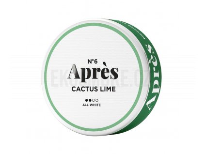 Après - nikotinové sáčky - Cactus Lime - 8mg /g, produktový obrázek.