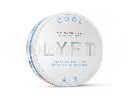 LYFT - nikotinové sáčky - Cool Air X-Strong - 15,5mg /g , produktový obrázek.