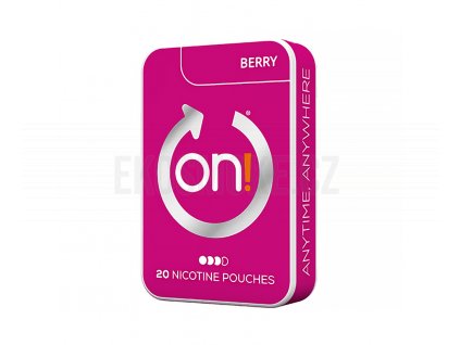 ON! - nikotinové sáčky - Berry - 16mg /g, produktový obrázek.