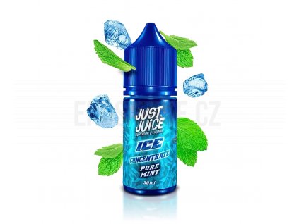 Just Juice - Příchuť - Pure Mint ICE - 30ml, produktový obrázek.