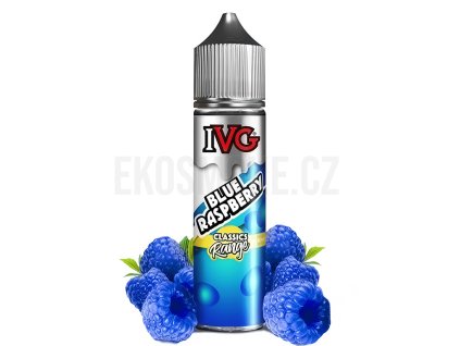 IVG - Classics Series - S&V - Blue Raspberry - 18ml, produktový obrázek.