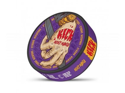 KICK - nikotinové sáčky - Mint Mania - 46,9 /g, produktový obrázek.