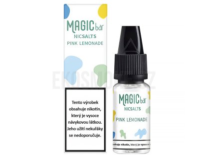 Magic BAR - Salt e-liquid - 20mg - Pink Lemonade - 10ml, produktový obrázek.