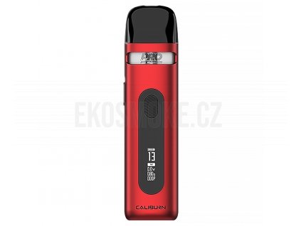 Uwell Caliburn X - Pod Kit - 850mAh - Ribbon Red, produktový obrázek.